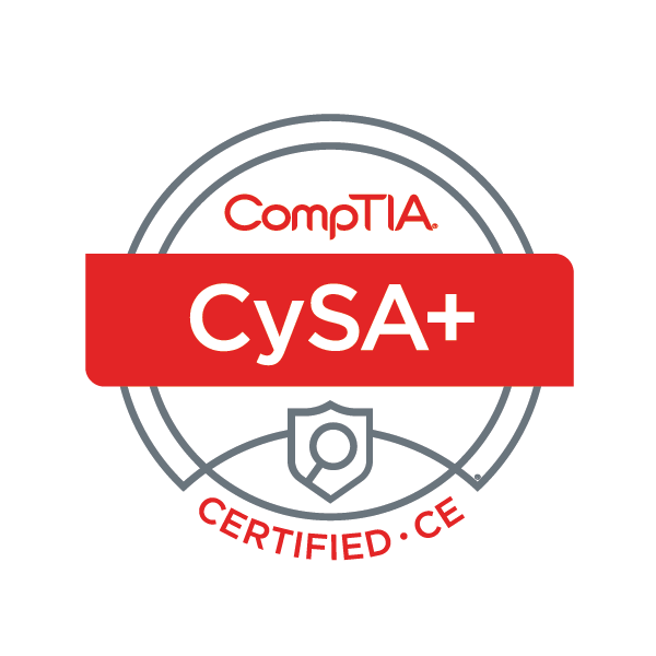 CompTIA CySA+ certification